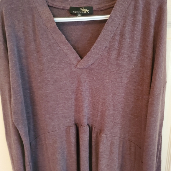 Suzanne Betro brown tunic - Picture 2 of 6